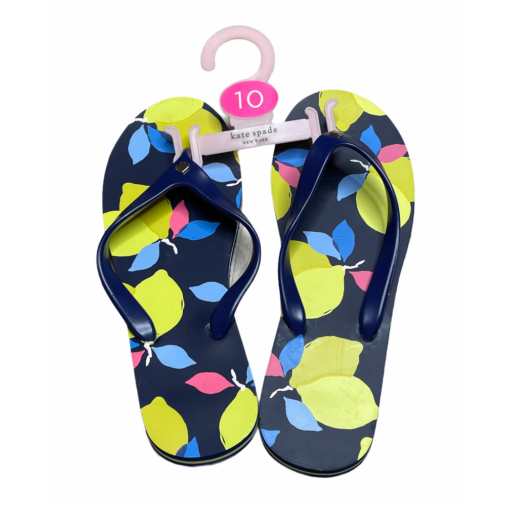 Kate Spade Lemon Zest Sandals Flip Flop  10
